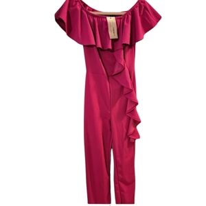 Barbie bright  Pink jumpsuit NWT